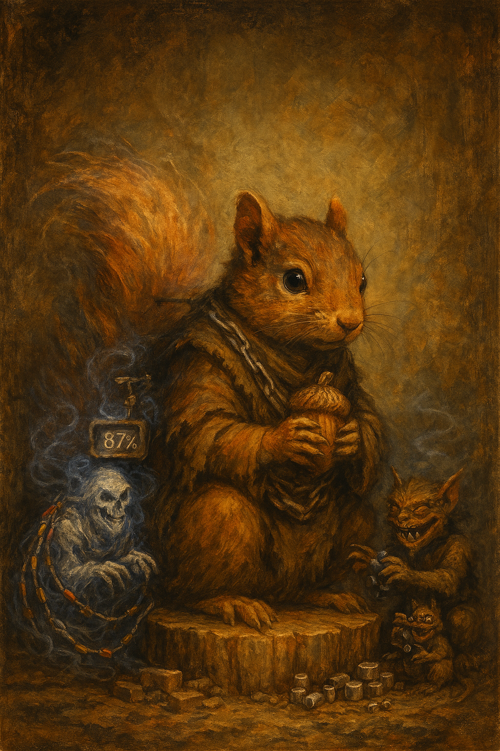 Squirrel of distraction artwork